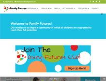 Tablet Screenshot of familyfutures.net